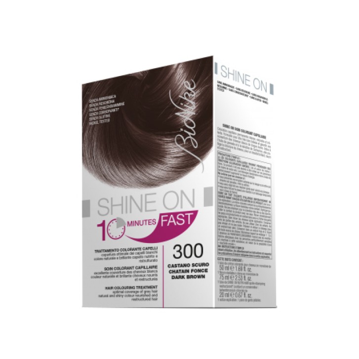 Bionike Shine On Fast 300 Castano Scuro Tintura Veloce Capelli