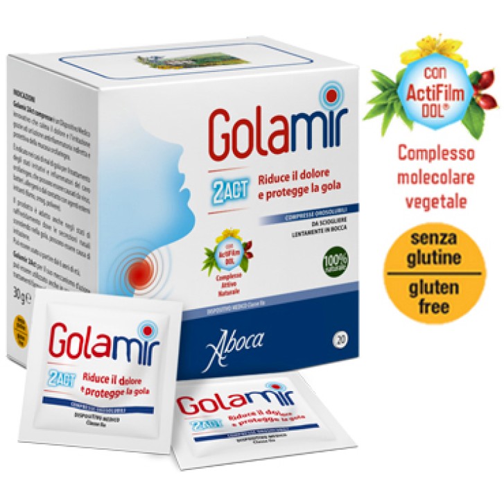 Aboca Golamir 2ACT 20 compresse orosolubili