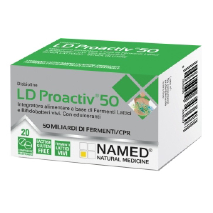 Named Disbioline LD Proactiv50 integratore fermenti lattici 20 compresse
