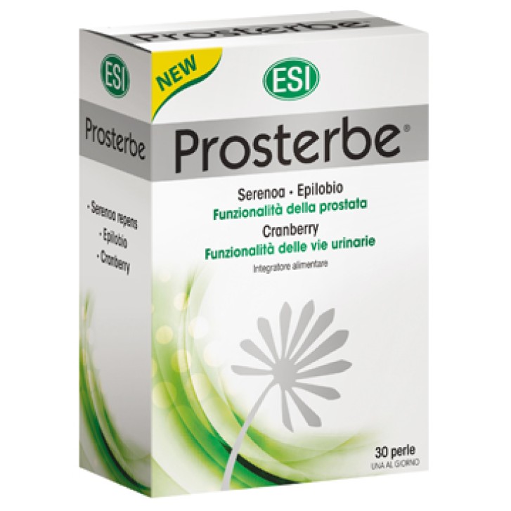 Esi Prosterbe Integratore Naturale Prostata e Vie Urinarie 30 Perle