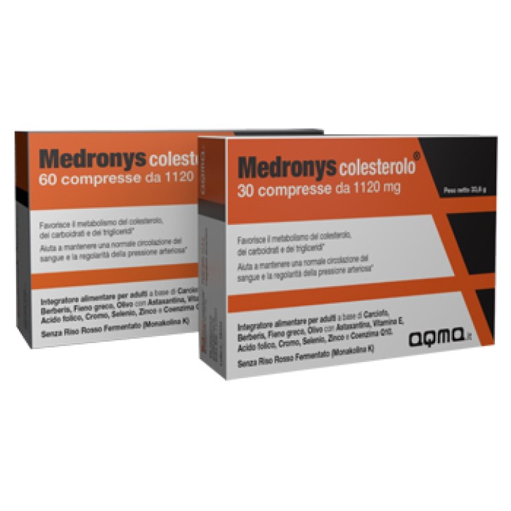 Medronys Colesterolo integratore a base di cardo mariano 60 compresse