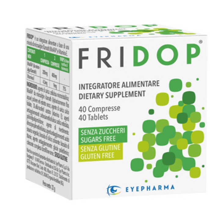 Fridop integratore a base di microalghe Klamath 40 compresse