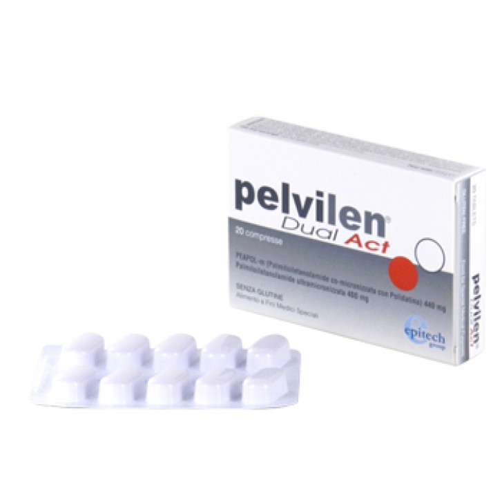 Pelvilen Dual Act Integratore con azione antiossidante 20 bustine