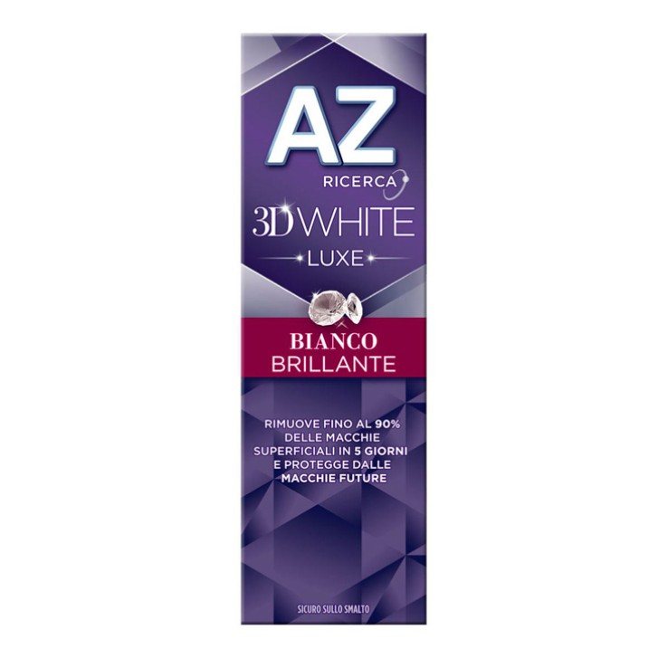 AZ 3D white luxe dentifricio bianco brillante 75 Ml