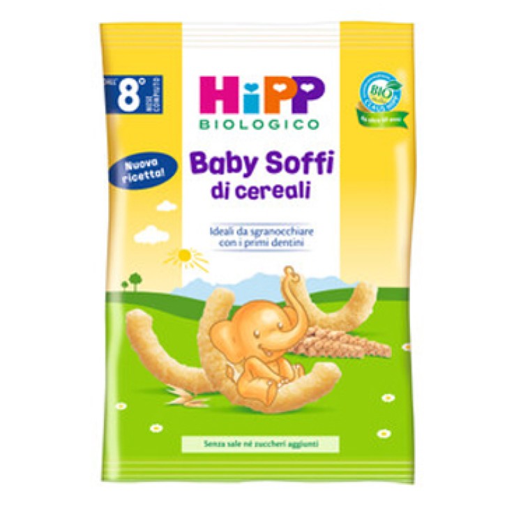 Hipp Baby Bio soffi di cereali biologici 30 gr