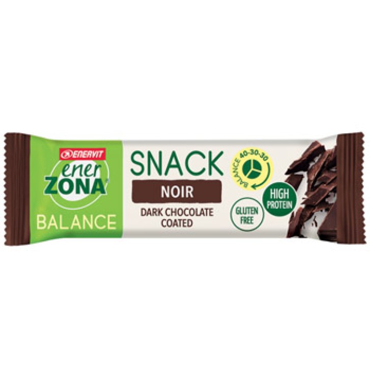 Enervit EnerZona Balance Snack Noir barretta cioccolato fondente 33 gr