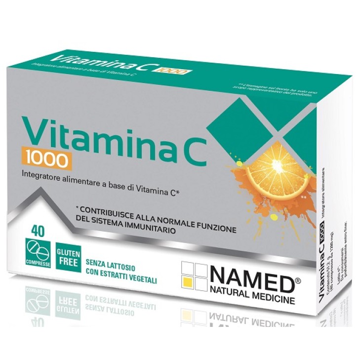 Named Vitamina C 1000 Integratore alimentare 40 Compresse