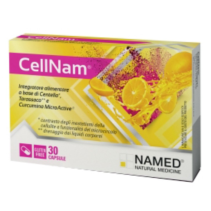 Named CellNam Integratore Anticellulite 30 Capsule