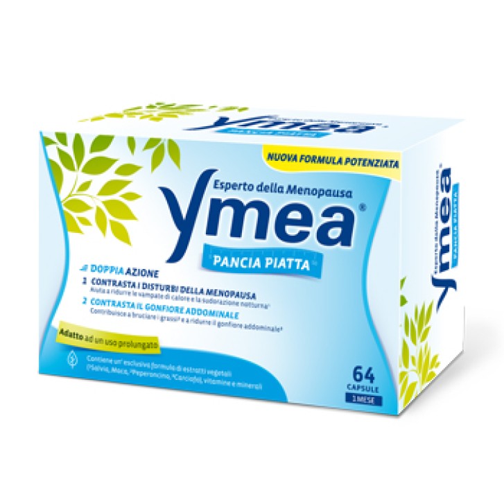 YMEA pancia piatta integratore per la menopausa 64 compresse