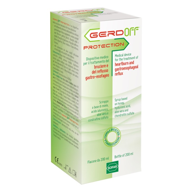 Gerdoff Protection Sciroppo per il reflusso gastroesofageo 200 Ml **
