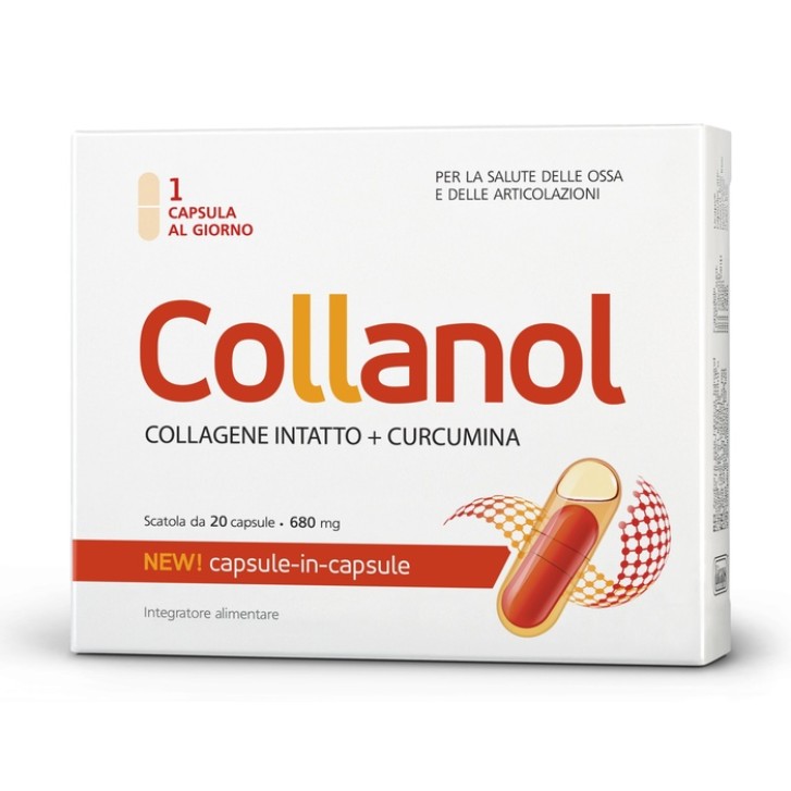 Visislim Collanol integratore con collagene per Ossa e Articolazioni 20 Compresse
