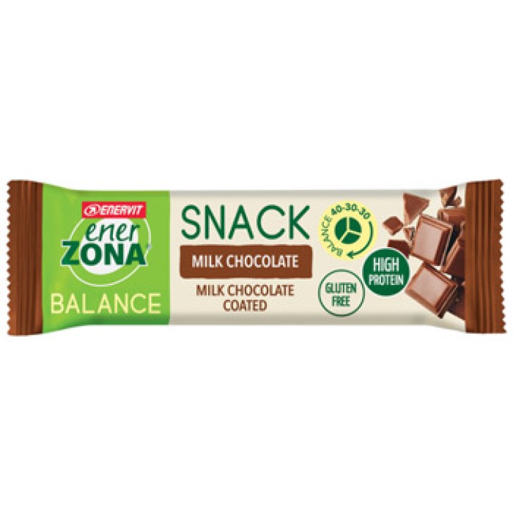 Enervit EnerZona Balance Snack barretta cioccolato al latte 33 gr
