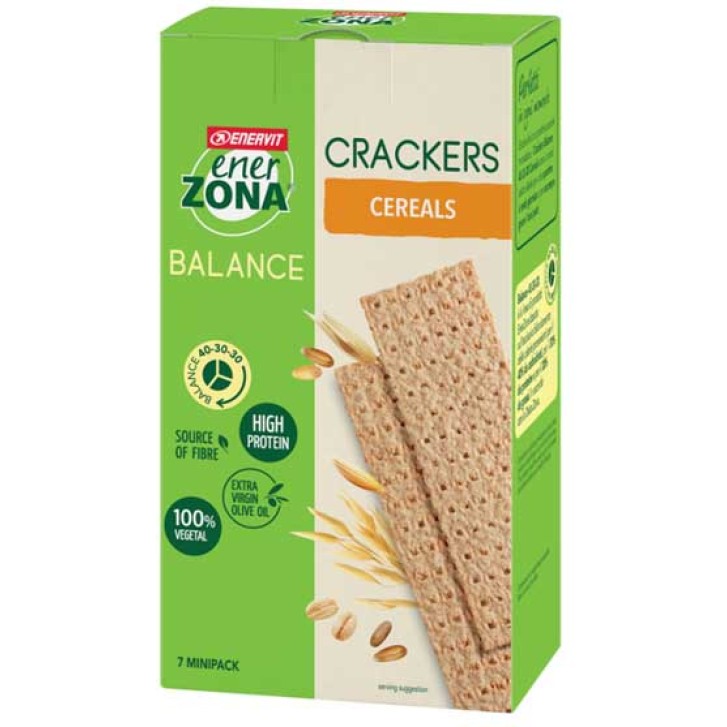 Enervit EnerZona crackers ai cereali 7 porzioni 25 gr