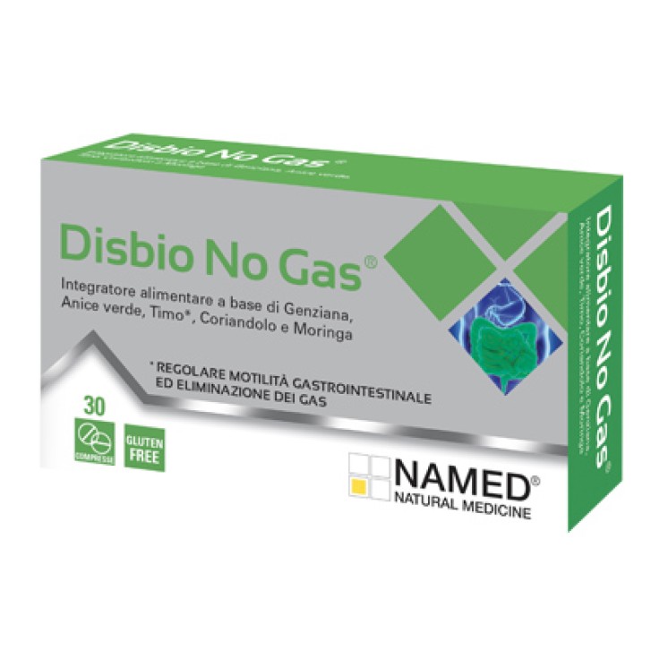 Named Disbio No Gas integratore gonfiore intestinale 30 compresse