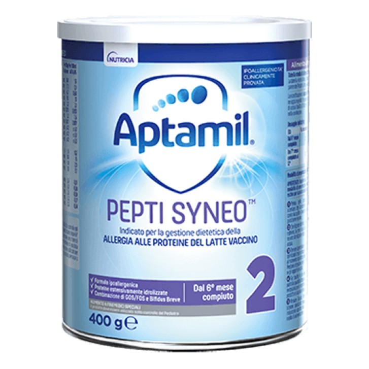 Aptamil Pepti Syneo 2 alimento dietetico 400 gr