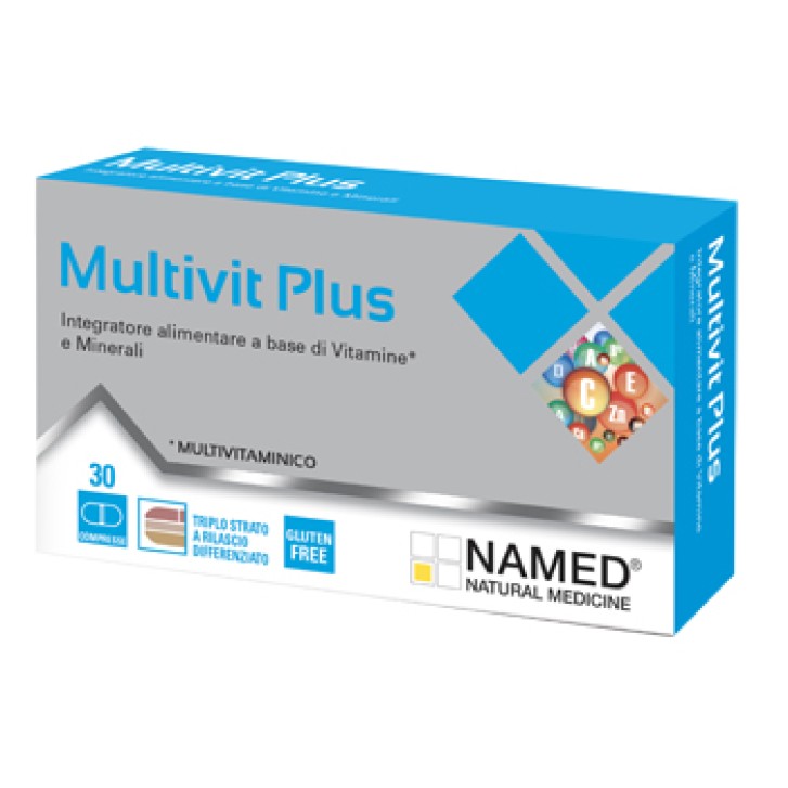 Named Multivit Plus integratore di vitamine e minerali 30 compresse