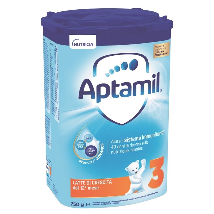 Aptamil 3 lattte di crescita in polvere 750 gr