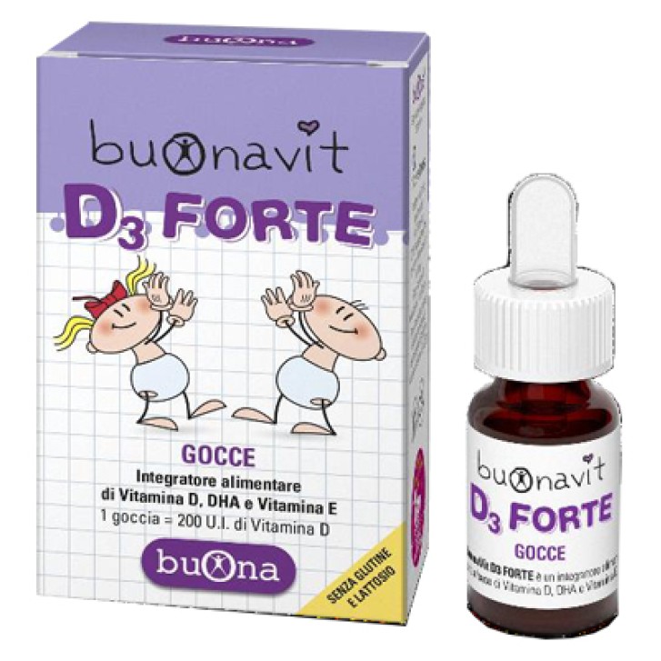 Buonavit D3 forte integratore vitamina D 12 ml