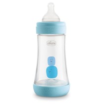 CHICCO Biberon Perfect 5 Flusso Veloce In Silicone bimba + 4 mesi 300 ml