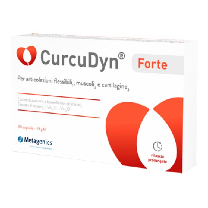CurcuDyn Forte integratore per i muscoli e le articolazioni 30 capsule