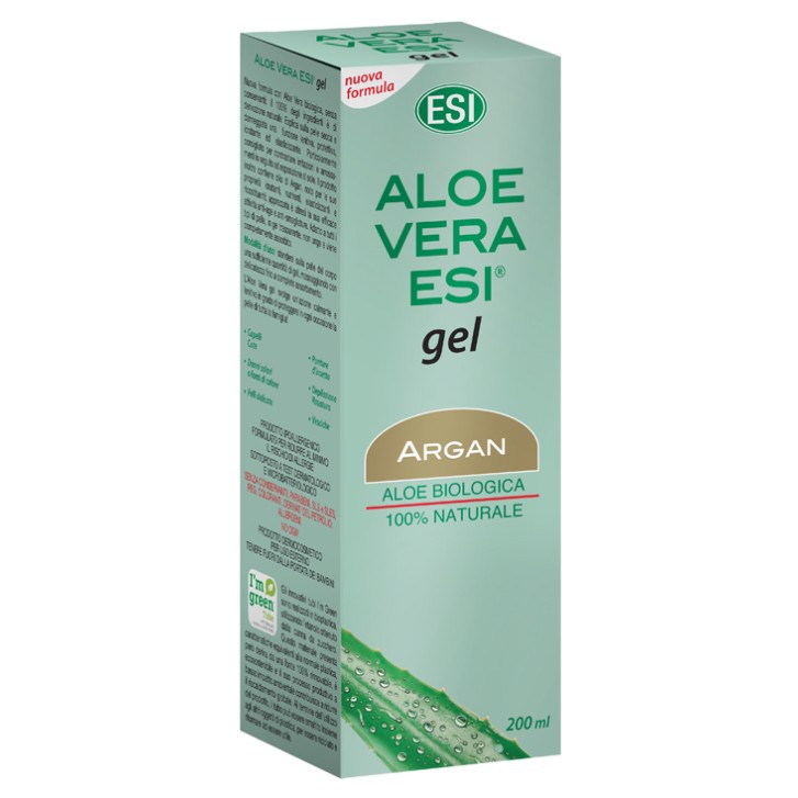 Esi Aloe Vera Gel con Olio di Argan pelle secca 200 ml