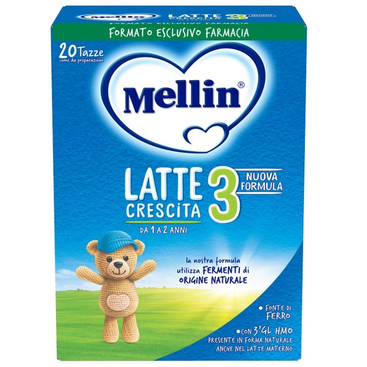 MELLIN 3 Latte di crescita in polvere 700 gr (12 - 24 mesi)