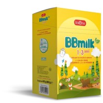Bbmilk 0-12 bio latte in polvere 2 buste da 400 gr