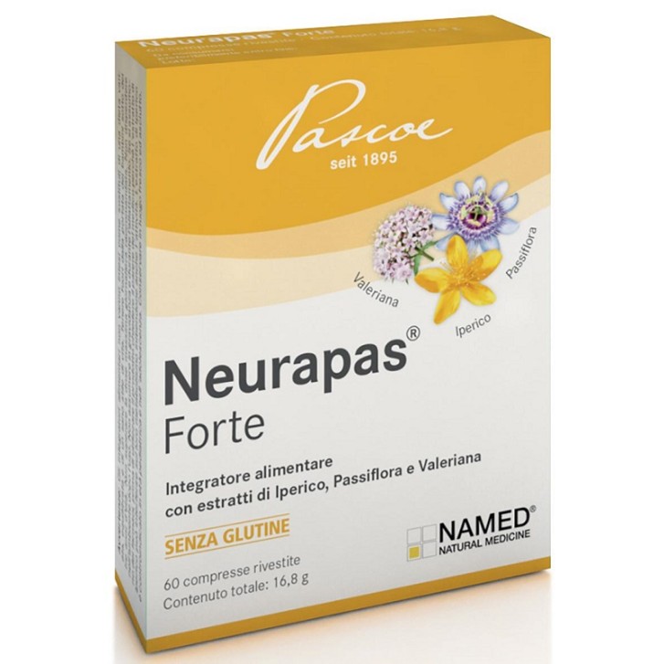 Named Neurapas Forte integratore per Il tono dell'umore 60 Compresse
