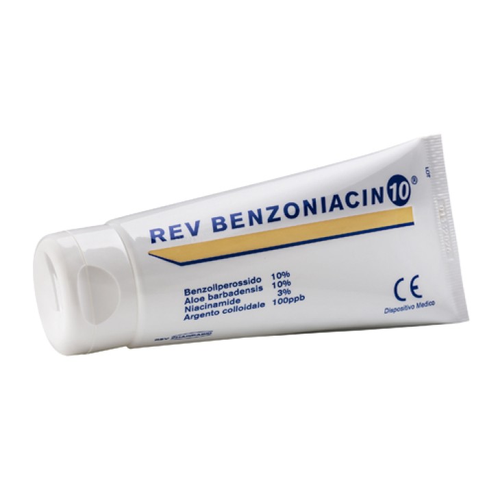 Rev Benzoniacin 10 crema per acne 100 ml