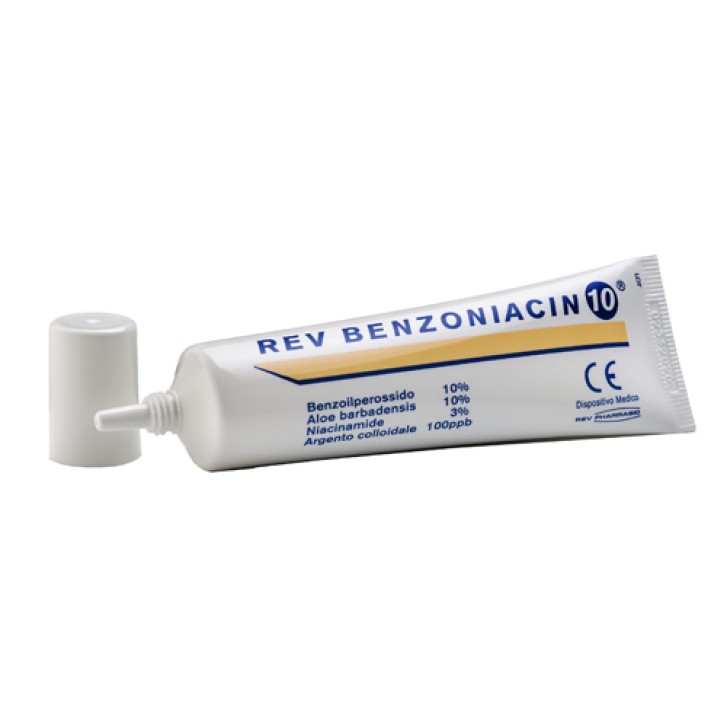 Rev Benzoniacin 10 crema per acne 30 ml