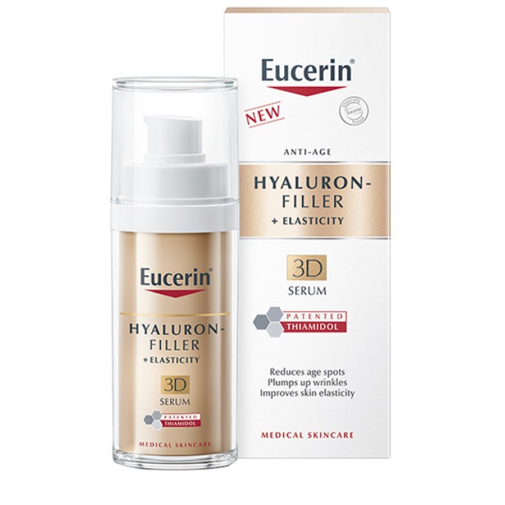 Eucerin Hyaluron Filler + Elasticity 3d Siero Antimacchia ed Antirughe 30 ml