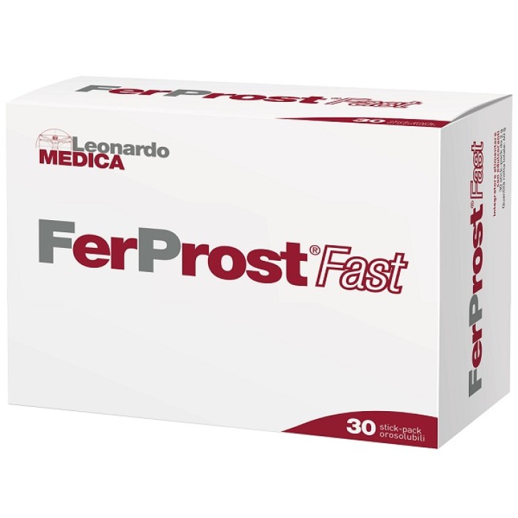 Ferprost Fast Integratore per la prostata 30 stick Orosolubili