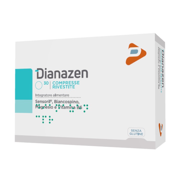 Dianazen integratore a base di biancospino 30 compresse