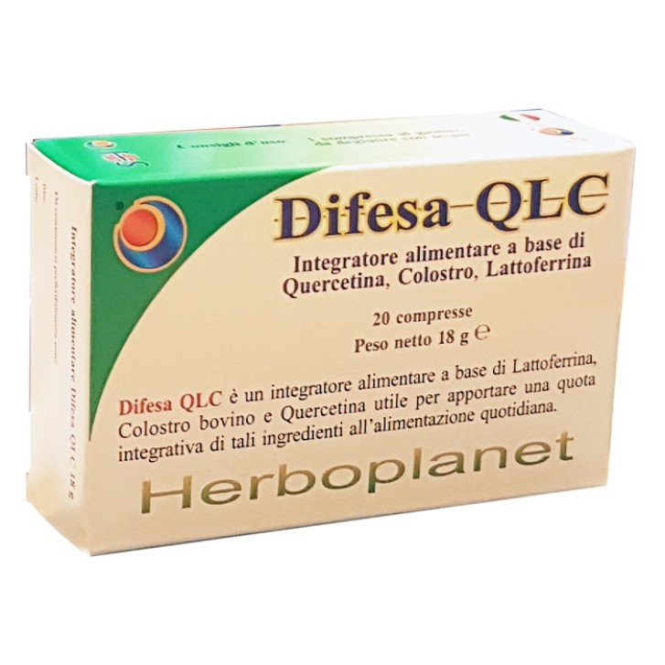 Herboplanet Difesa QLC Integratore a base di quercetina 20 compresse