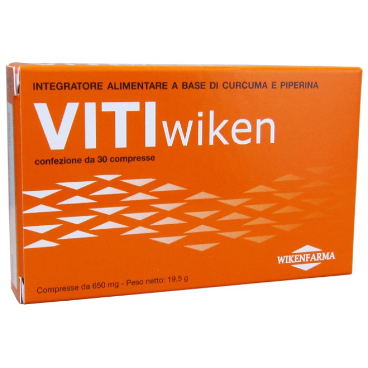VITIwiken integratore a base di curcuma 30 compresse