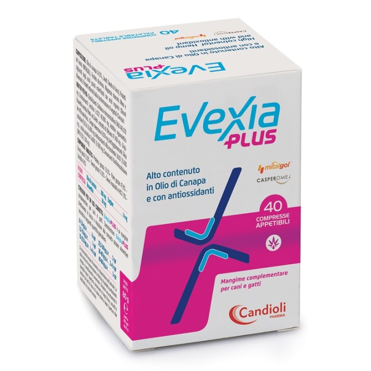 Evexia Plus mangime complementare per cane e gatto 40 compresse