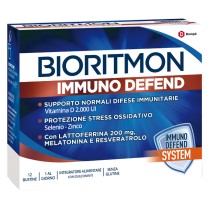 Bioritmon Immuno Defend integratore per le difese immunitarie 12 Bustine