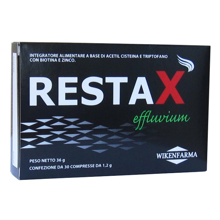 Restax Effluvium Integratore per capelli 30 compresse