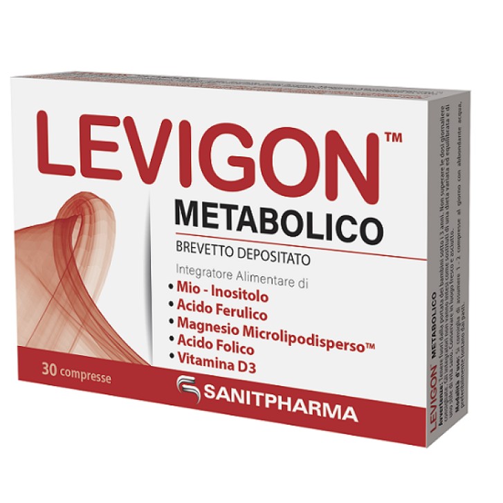 Levigon Metabolico Integratore con vitamine e acido folico 30 compresse
