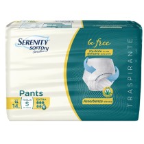 Serenity Soft Dry Sensitive Assorbente a mutanda Extra taglia S 14 pezzi