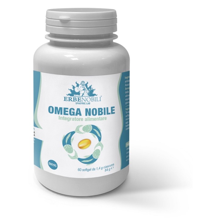 Omega Nobile integratore a base di olio di pesce 60 softgel