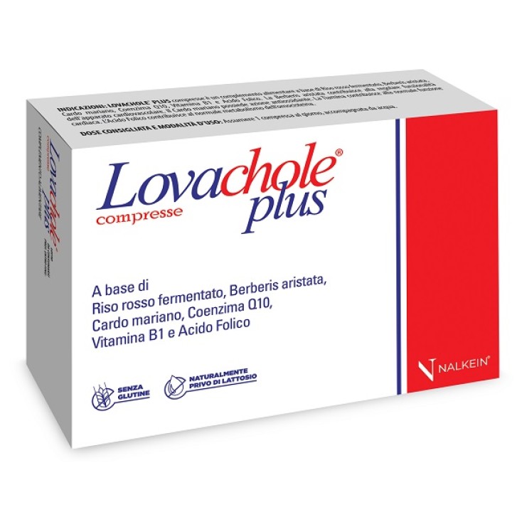 Lovachole Plus integratore per l'apparato cardiovascolare 30 compresse