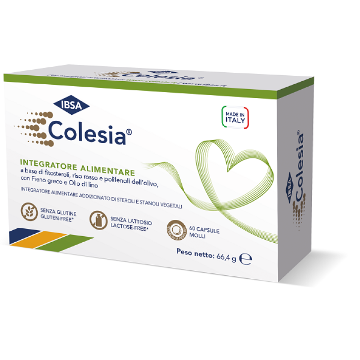 Colesia Soft Gel Integratore per il controllo del colesterolo 60 capsule