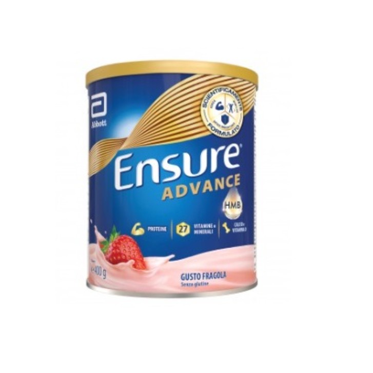 Ensure Advance integratore multiproteico gusto Fragola 400 gr