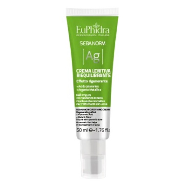 EuPhidra Sebanorm AG crema lenitiva anti-acne 50 ml