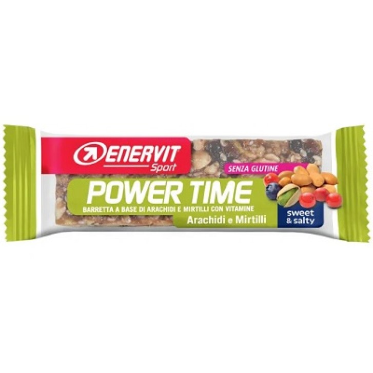 Enervit Sport POWER TIME barretta arachidi e mirtilli 30 gr