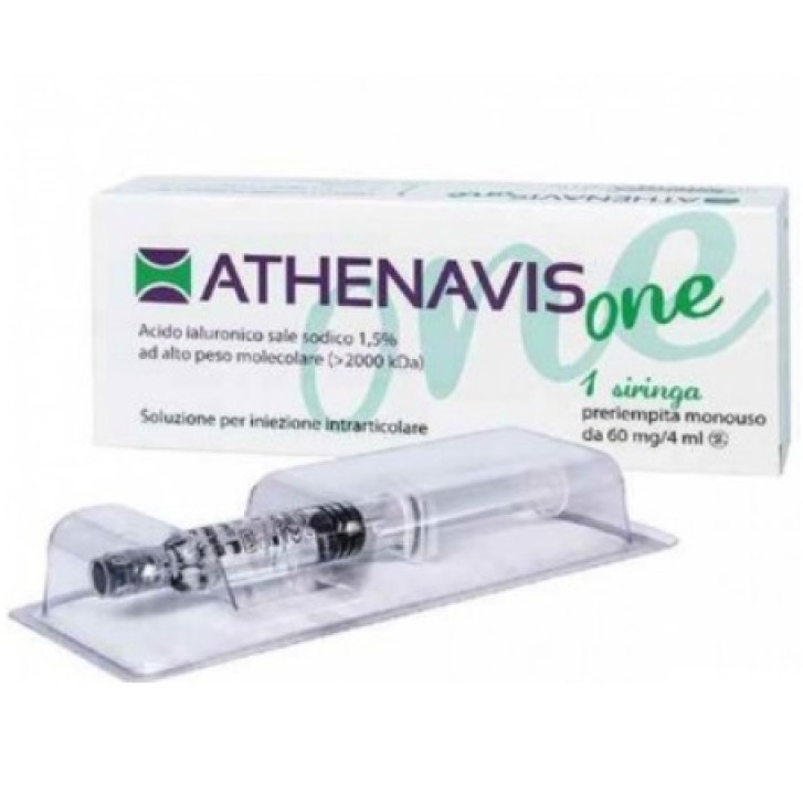Athenavis One 1 siringa intrarticolare di acido ialuronico per  4 ml