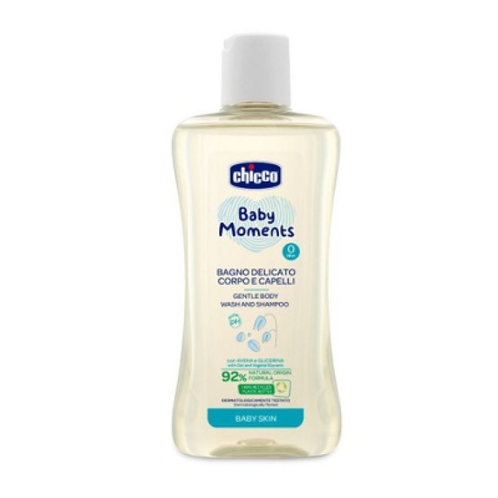 CHICCO Baby Moment Bagno delicato corpo e capelli 200 ml