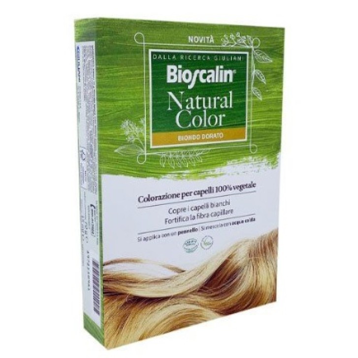 Bioscalin Natural Color - colorazione per capelli biondo dorato 70 gr