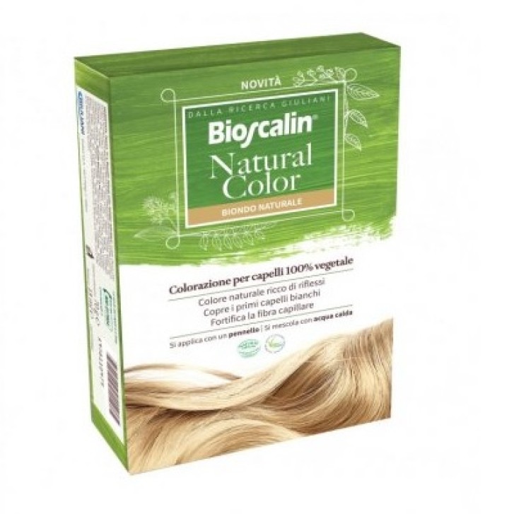 Bioscalin Natural Color - Colorazione per capelli biondo naturale 70 gr
